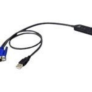 Lenovo Virtual Media Conversion Option Gen2 - Adaptador para video / USB - 1 m - para IBM Global 2x2x16, Global 4x2x32; System x3250 M3; x3620 M3; x3630 M3; x3950 X5