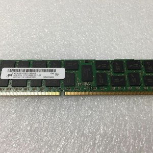 Memoria RAM  8GB MT36JSF1G72PZ-1G6 VELOCIDAD DE LA MEMORIA: 1600MHZ DDR3-1600/PC3-12800 VOLTAGE: 1.5V - PARA SERVIDORES DELL R620