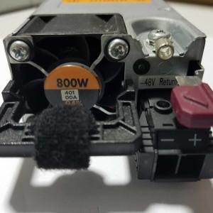 Fuente de Poder HP 800W Flex slot DC para Servidores HP G9  754382-001 735051-401   720480-B21  Retirado de Equipo en Uso Garantia 12 Meses  Nota Fuente de Corriente DC   