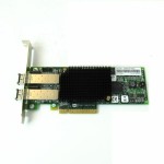 IBM 42D0500 Dual Port 8G FC HBA Adapter LPE12002 w/ 2x 8GB SFP