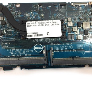 Placa Dell Latitude 7490  i5-8350U 390NR DAZ40 LA-F321P Retirado de Equipo en uso Garantia 6 Meses
