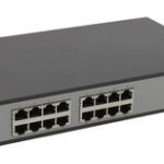 Switch HP 1420-16G, 16 puertos RJ-45 LAN GbE. Usado