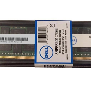 Memoria 32GB SNPPR5D1C/32G A8217683 PC4-17000 DDR4 ECC RDIMM para servidores  Dell R230 R230XL R330  R430 R530 R530XD R630  R730 R730XD R730XL R830 R930 T330 T430 T440 T630 T640 