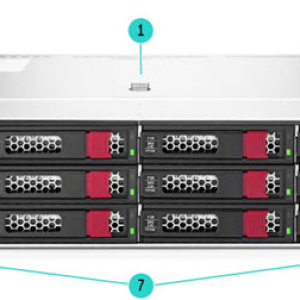 CTO Servidor HPE ProLiant DL180 Gen10 12 LFF, Procesador Intel Xeon Gold 6230 2.1GHz  20 Cores fisicos y 40  Hilos, Memoria HPE 32GB PC4-2666 DDR4 840758-091  850881-001, 2x Disco duro WD Red