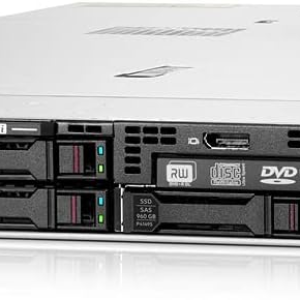 CTO HPE ProLiant DL360 G10 Plus , Procesador Intel Xeon Gold 6338N 2.0GHz 32 Cores fisicos, 2x Memoria HPE 64GB PC4-2933Y DDR4 P03053-0A1 P06192-001, 2x HPE 960GB NVMe Gen4 HP RI SFF SCN U.3 
