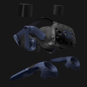 Incluye el auricular VIVE Pro 2, la caja de conexiones, el cable DisplayPort â„¢, el cable USB 3.0, adaptadores de corriente, dos controladores (2018), dos SteamVR Base Station 2.0, guÃ­a del