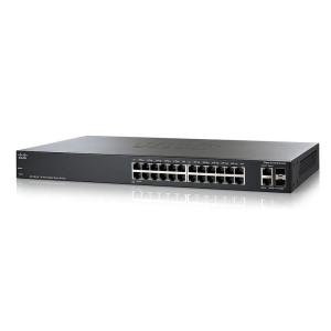 Switch SG200-26  24 x 10/100/1000 Ethernet ports + 2 x combo mini-GBIC ports Caja  Abierta   garantia  12  Meses