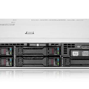 Alquiler mensual Servidor HPE ProLiant DL360 G10 Plus con 1 procesador Intel Xeon 6330, 1 memoria DDR4 de 32GB, 2 discos SSD 960GB U.3, 1 controlador RAID, 1 fuente de poder 800W y riel para 