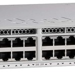 Switch  CISCO Catalyst C9200L-48P-4G-E PoE+  48 Puertos 10/100/100 9200L-48P-4G-E Catalyst 9200L de  48 puertos Full POE+ 4x1G 4x 1G uplinks fijos 1 Fuente de poder compatible - Modular - 4 R